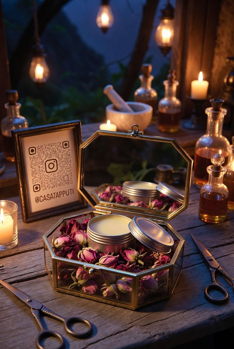 Perfume sólido artesanal de Casa Tapputi